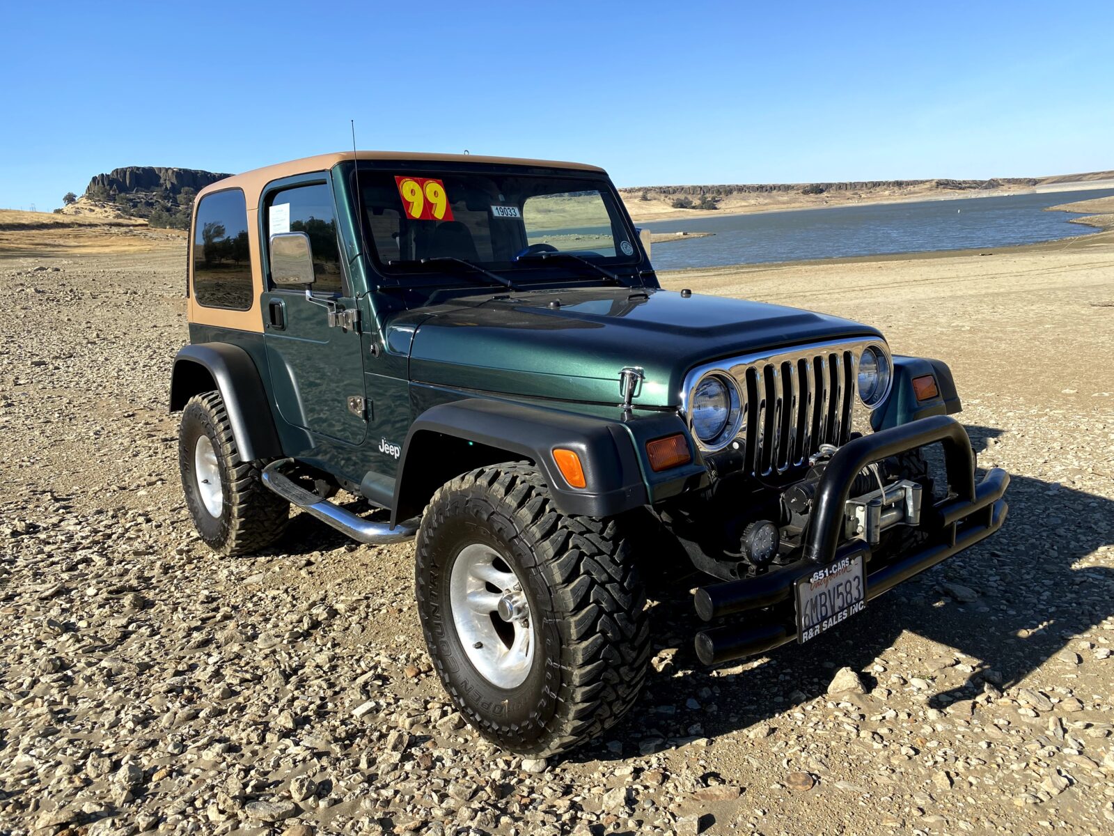 Check out this low mileage 1999 Jeep Wrangler, offered by WestMitsubishi.com